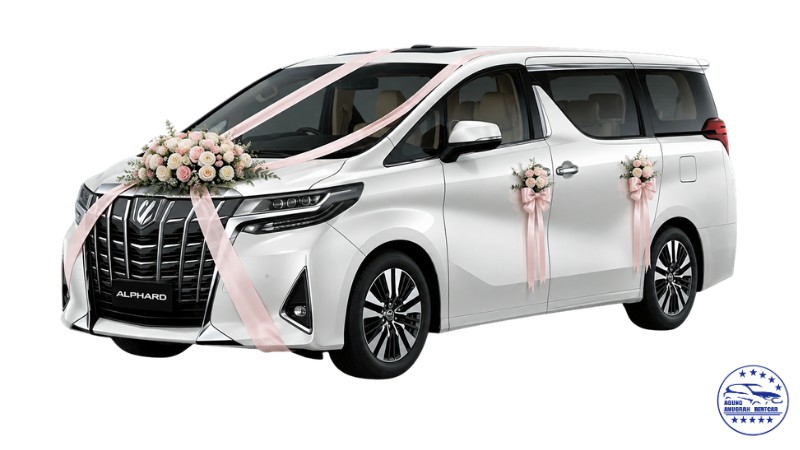 Wedding Car Alphard Facelift